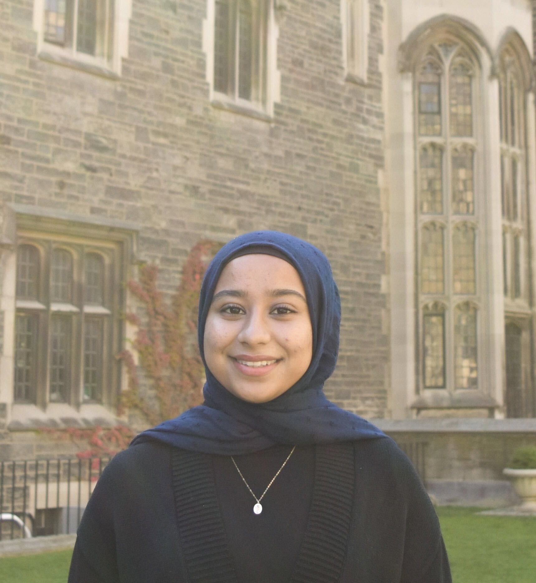 Portrait photograph of Fatima Zahra Mohammed.