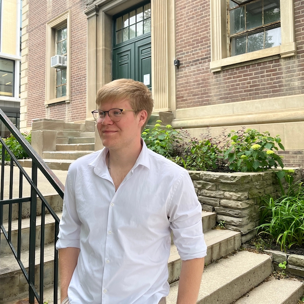 Portrait photograph of Noah Ross. 