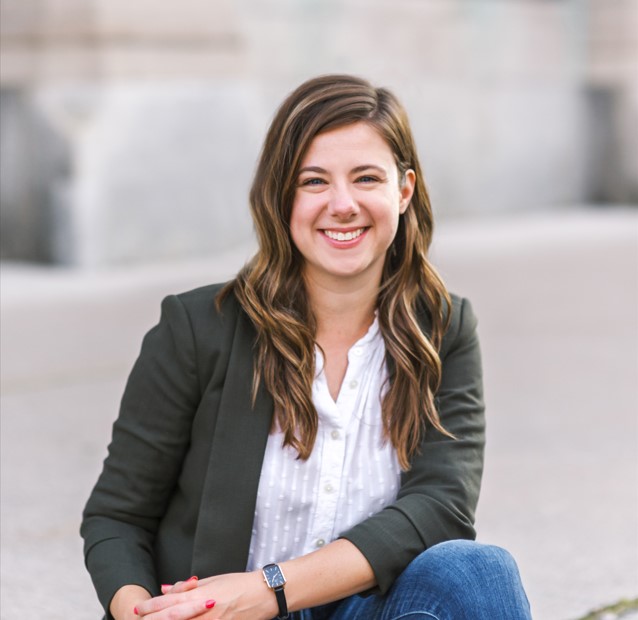 Portrait photograph of Sarah Cipkar.