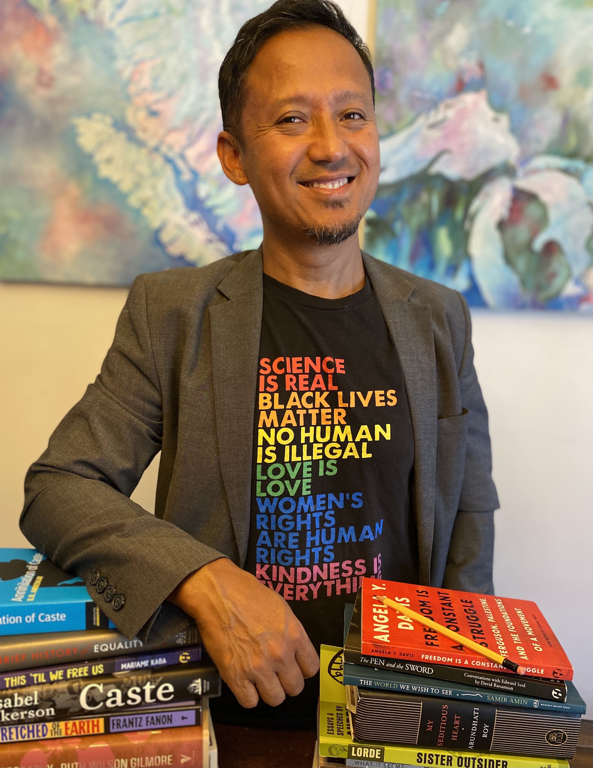 Portrait photograph of Yogendra Shakya.