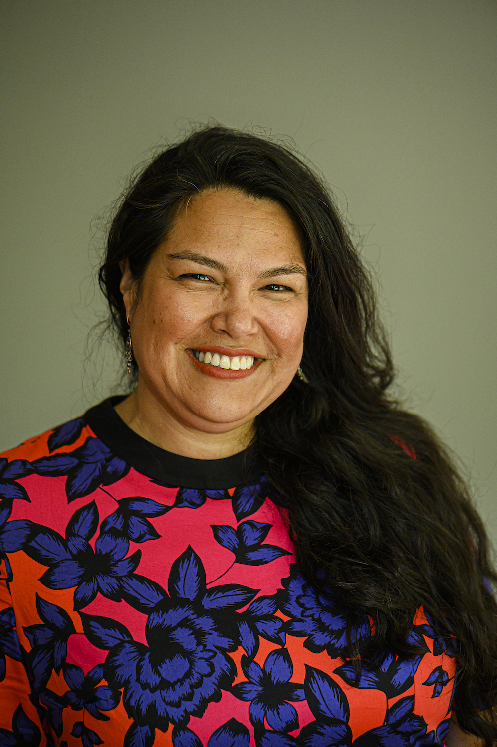 Portrait photograph of Adriana Beemans. 
