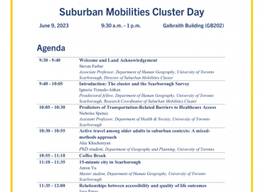 Flyer for Mobility Clusters